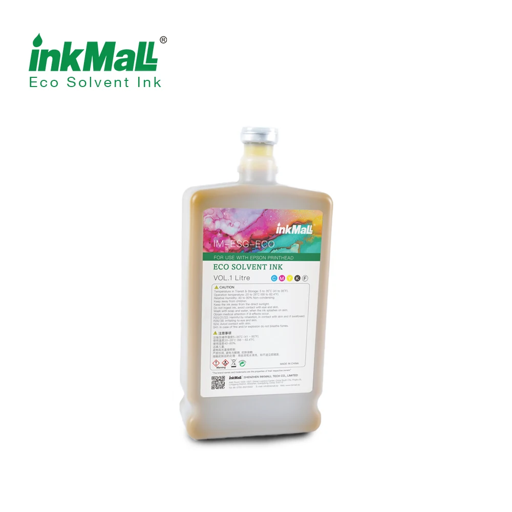 Оригинальные чернила InkMall для epson dx5 dx7 Ecosolvente Galaxy