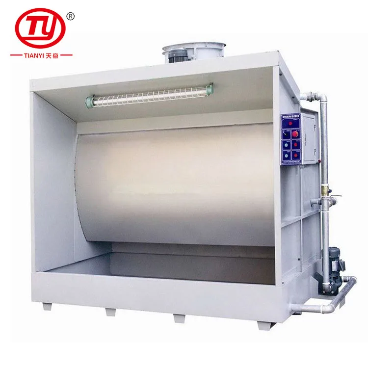 Durable Downdraft Water Curtain Spray Booth