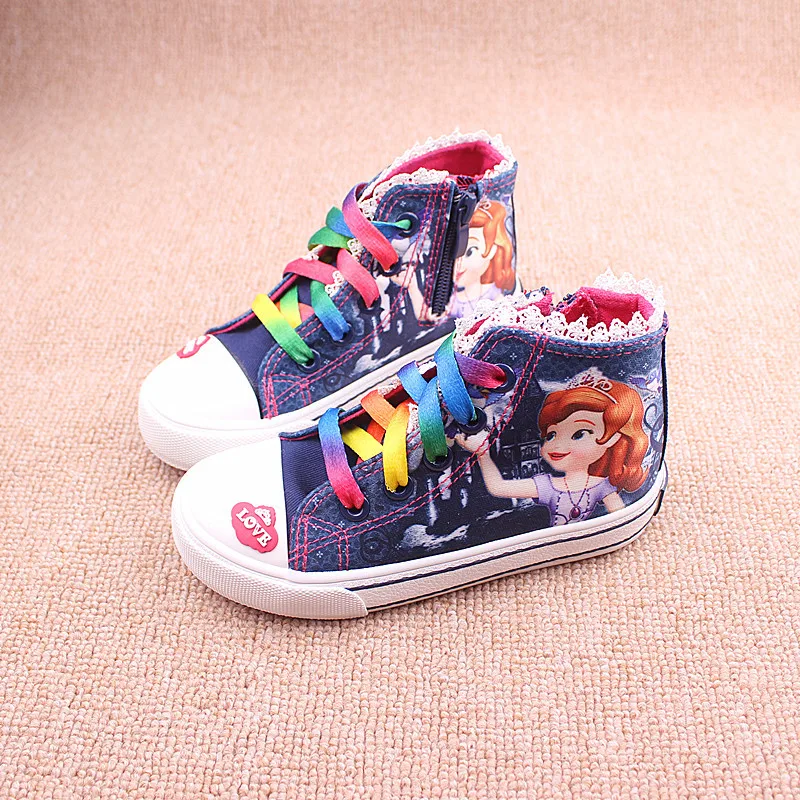 Детская одежда для сна с изображением принцесс Софии обувь модная детская обувь