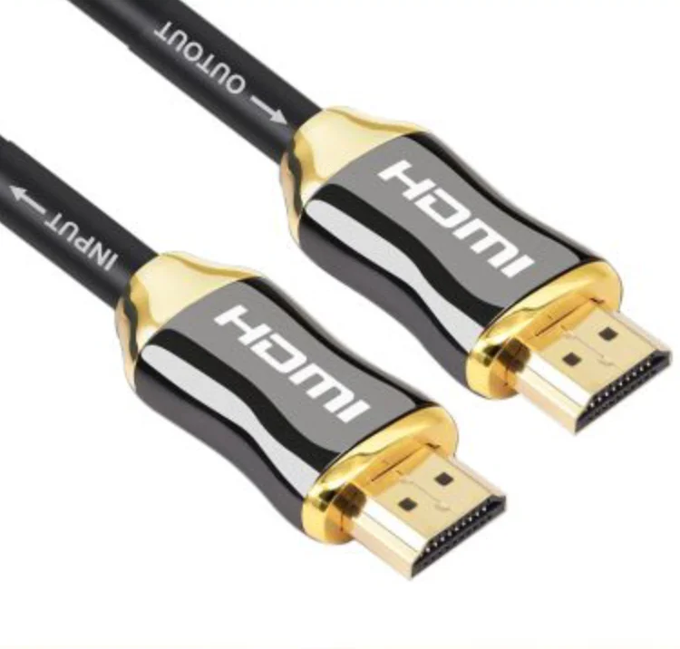 Производитель, оптовая продажа, высокоскоростной кабель HDMI версии 4K, кабель HDMI 2,0 с корпусом из цинкового сплава