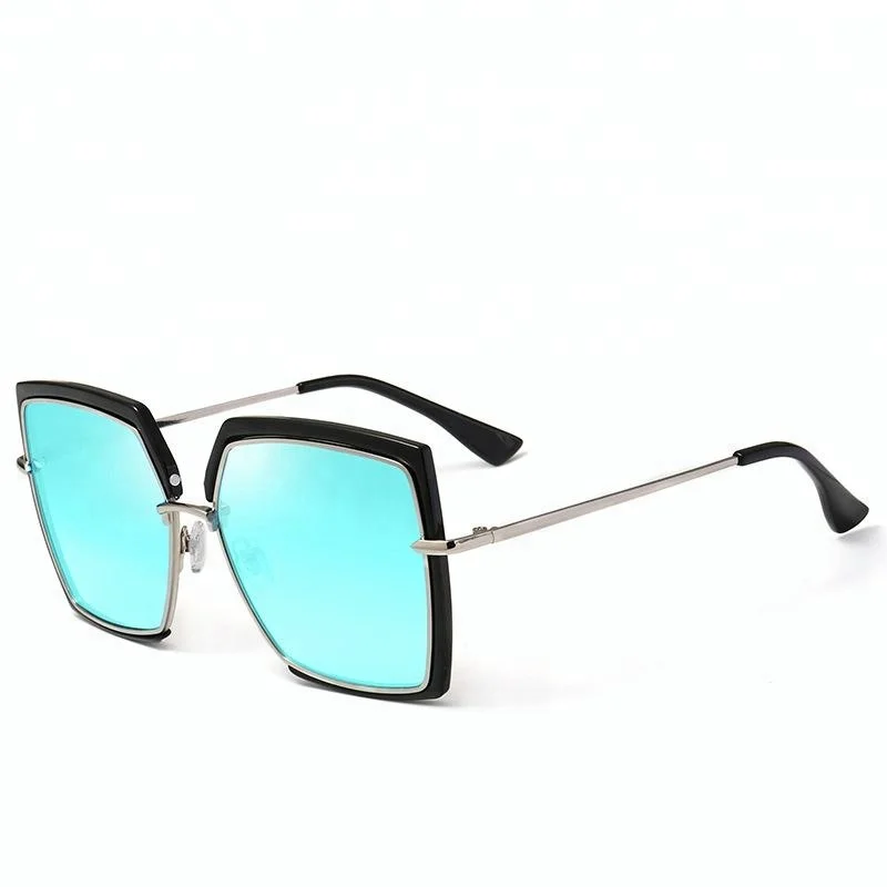 
Sinle matrix sunglasses cat 3 custom square frame sunglasses 