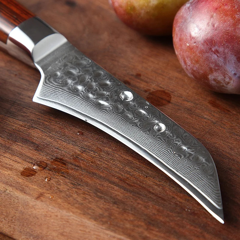 3.5 inch Damascus steel kitchen paring knife