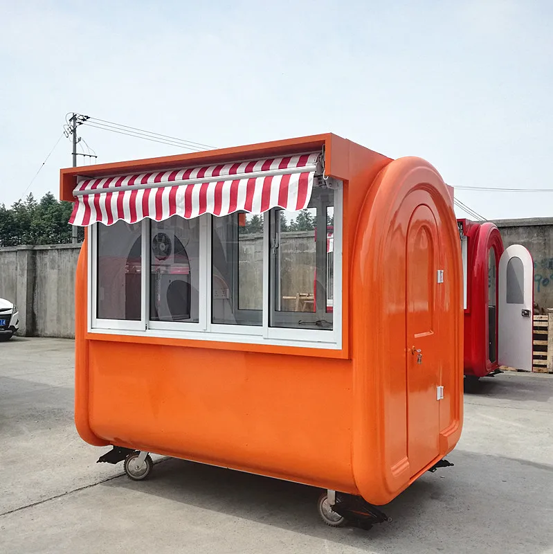 Портативный гриль для барбекю CP-A230165210 orange трейлер приготовления еды тостер хлеба киоск продажи по самой низкой цене