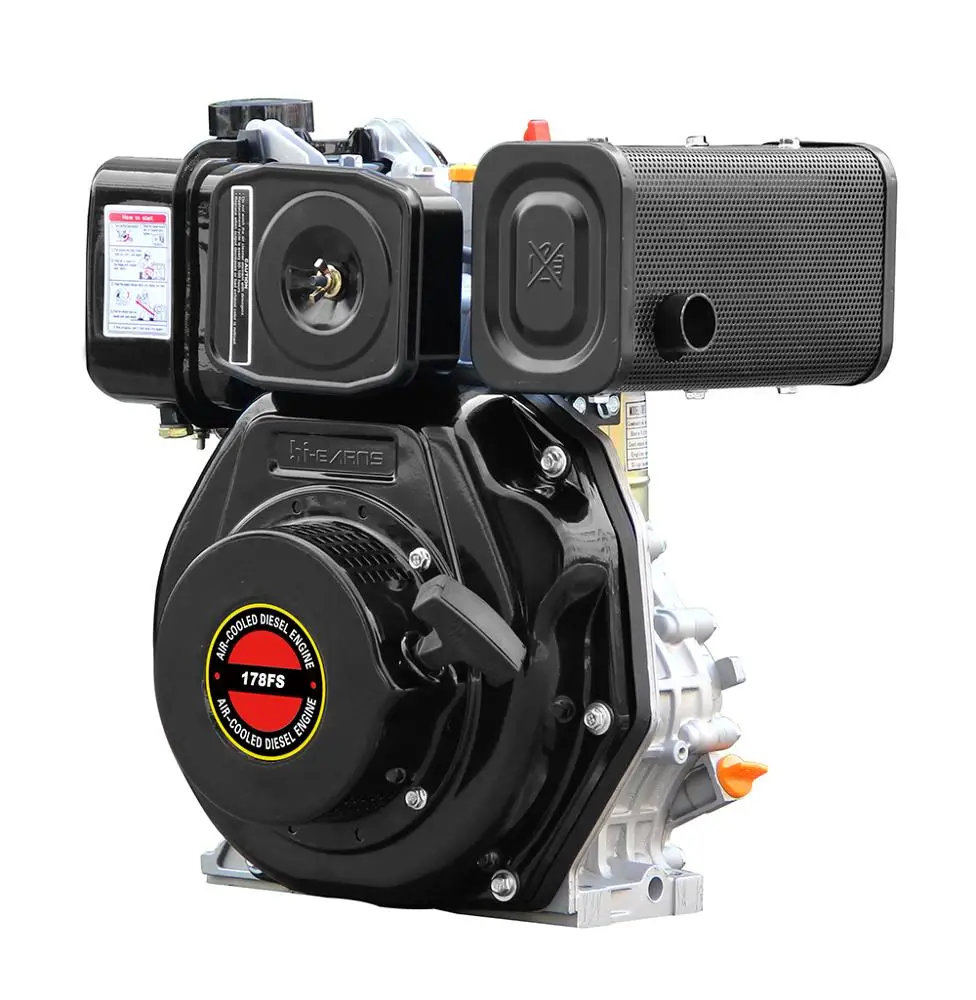 Air-cooled 6hp 178 1500rpm 3.5L single cylinder diesel engine