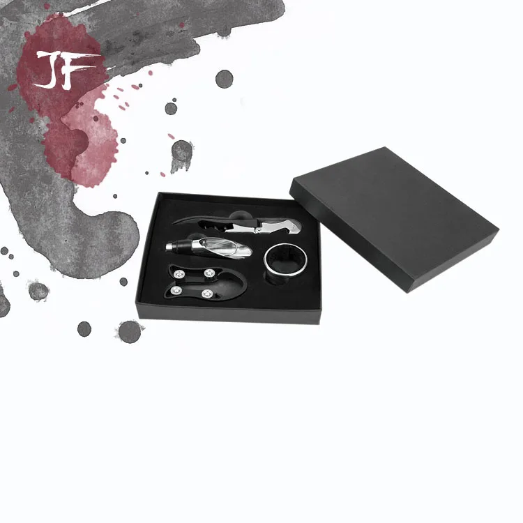 
High quality stainless steel wine opener accessories set 