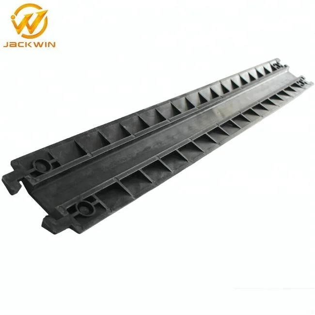 1 channel cable protection ramp in PVC Wire Cover Protector Ramp