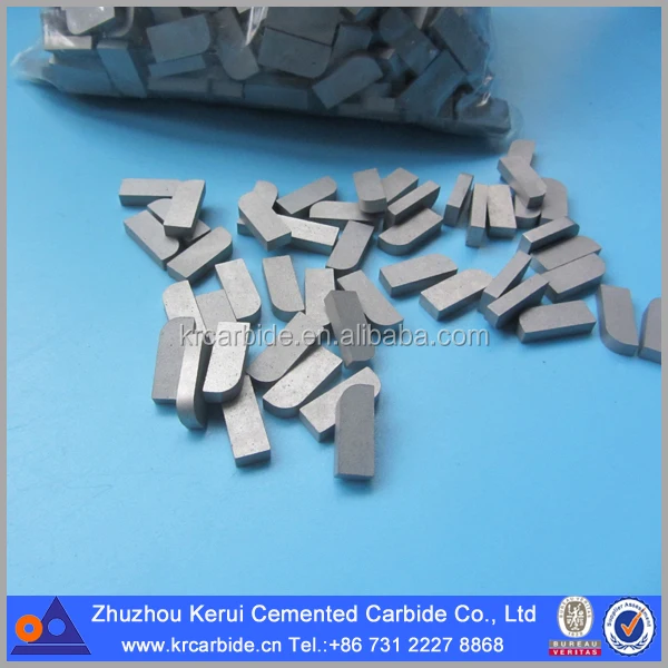ANSI P20/P30/P40 welding tips tungsten carbide tips for brazed tool bits
