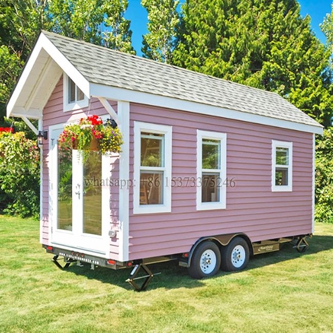 8*32 pink tiny house by JM