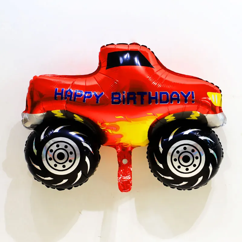 Горячая Распродажа, новый продукт, украшение для дня рождения, гелиевые фольгированные шары в форме пожарного двигателя