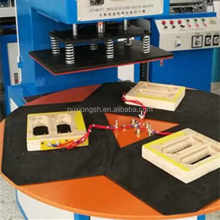 
Small plastic pencil blister heat sealing machine 