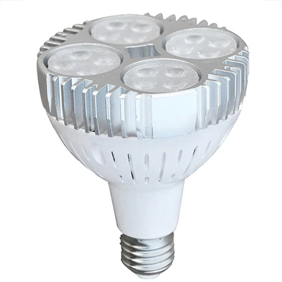 
High end quality daylight 6000k color temperature e27 35w led par30 bulb for jewelry store 