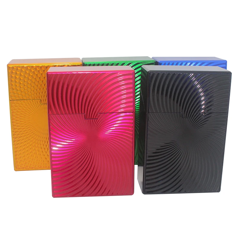 
wave Plastic hard tobacco box case for cigarette 