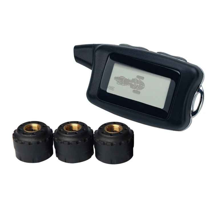 
Wireless Tire Pressure and Temperature Monitoring System for 3-wheels Motorcycle with External Sensors 
