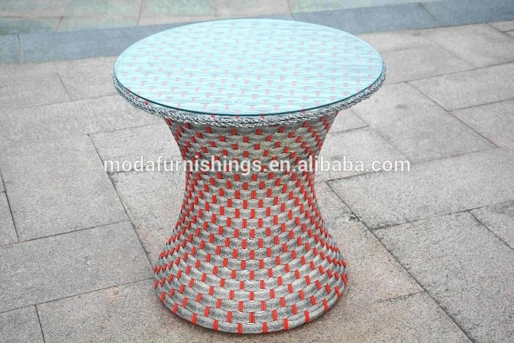 3 шт. горячая Распродажа современный стиль дешевый наружный ротанговый патио и сад плетеный обеденный круглый стол и 2 стула набор мебели