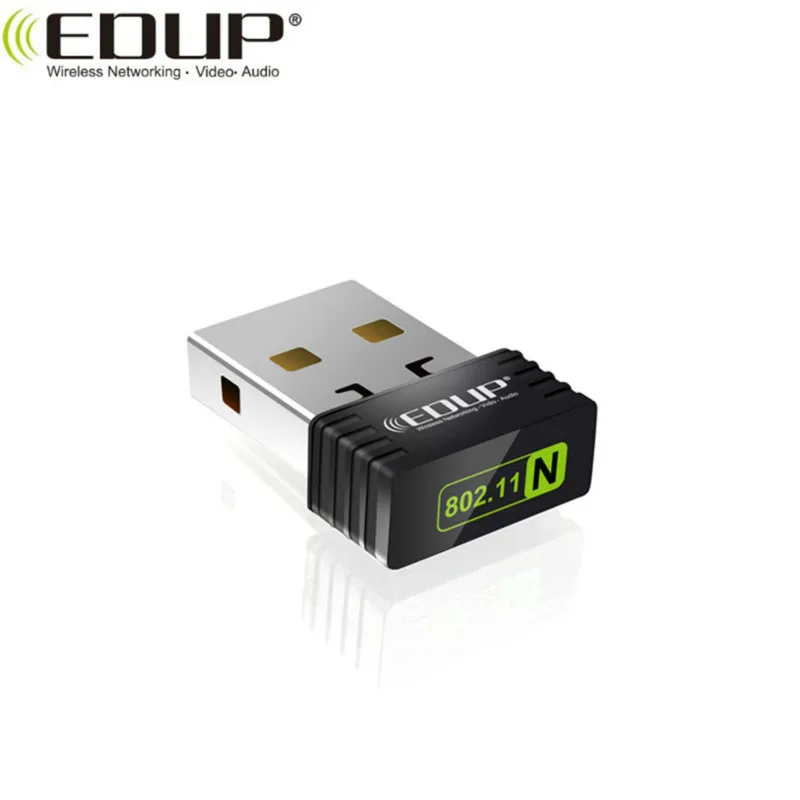 EDUP 802.11n 150 Мбит/с мини Wi-Fi USB адаптер с чипсетом Ralink 5370 EP-N8531