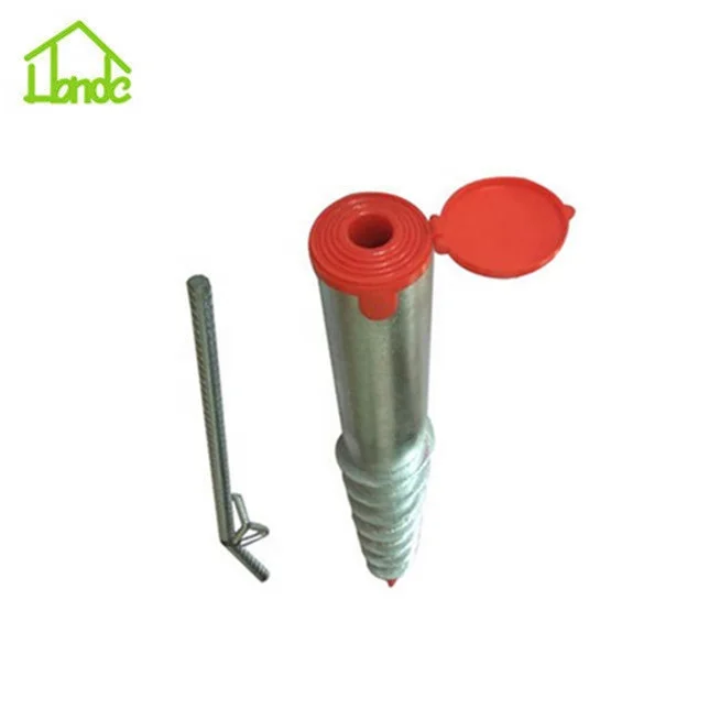 Metal galvanized ground screw anchor for foundation from China factory
