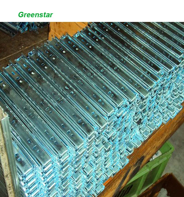 Soft close drawer slide rails  telescopic channel draw slide  draw runners soft close