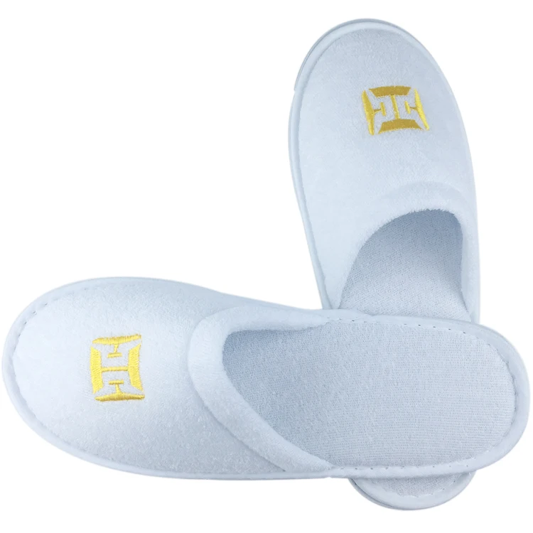 Focus on Home Products manufacturing Terry Towel  Cloth customized Hotel Disposable hotel slippers