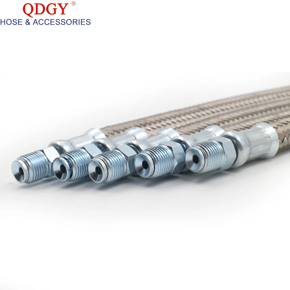 Europe car using OEM stainless steel braided fuel hose