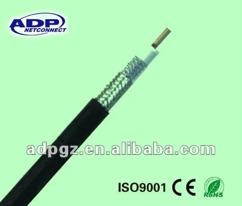 высокое качество медь/CCA rg6/rg11/rg58/rg59 коаксиальный кабель