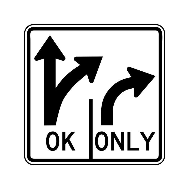 Wholesale Blank Street Sign No Turn Left Aluminum Traffic Signs