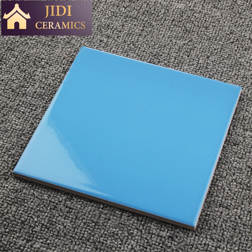 15x15 cm Colourful Ceramic Subway Wall Tile for Bathroom and Kitchen 150x150 mm