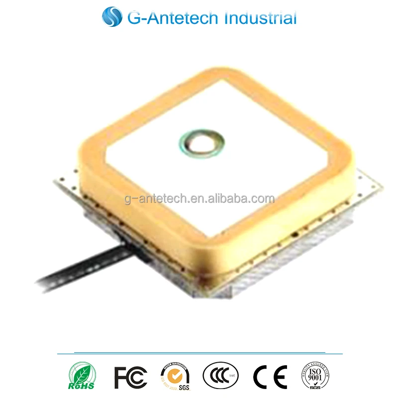 China manufacturer telecommunication 50 ohms impedance 1575 1602mhz gps glonass antenna