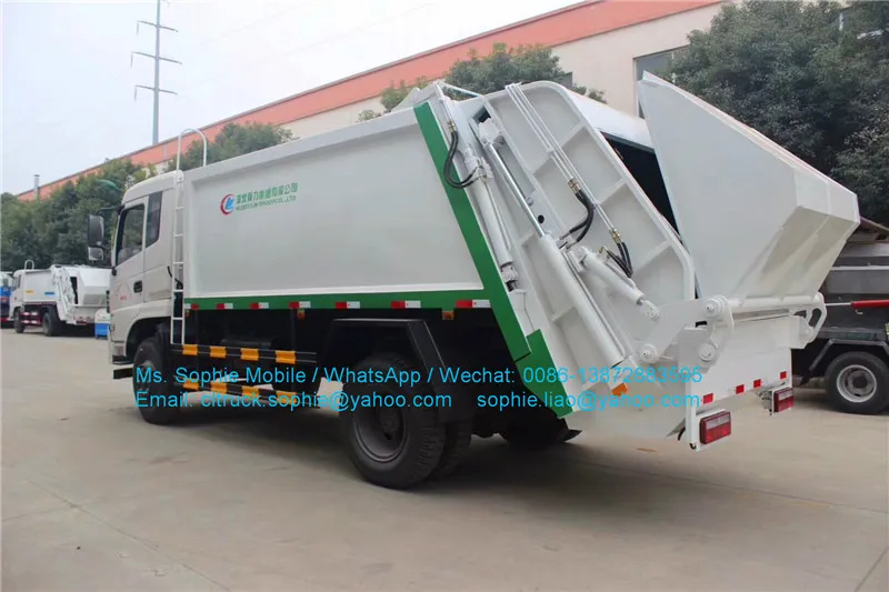 
manufacturers ISUZ-U refuse collector truck price small garbage compactor trucks 