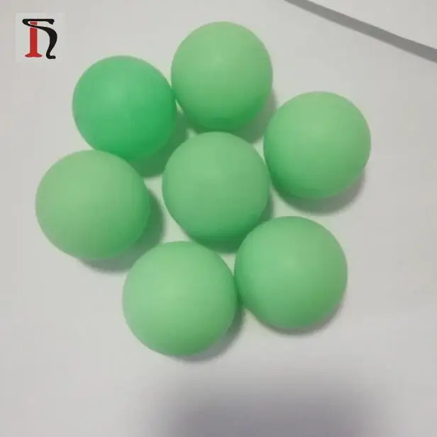 Оптовая продажа, оптом, дешево, настраиваемый логотип, зеленый мяч для пинг-понга, Пластиковые Мячи для настольного тенниса Yiwu