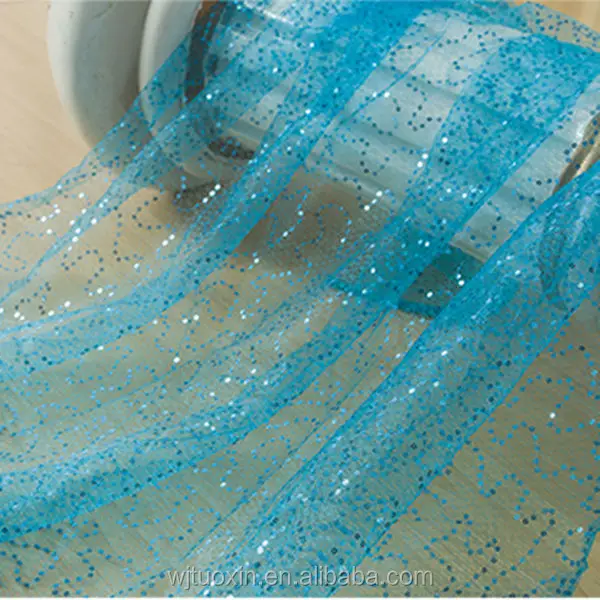 Индийская ткань для танцевальных костюмов девушек/Модная сетчатая с блестками/ткань москитной сеткой