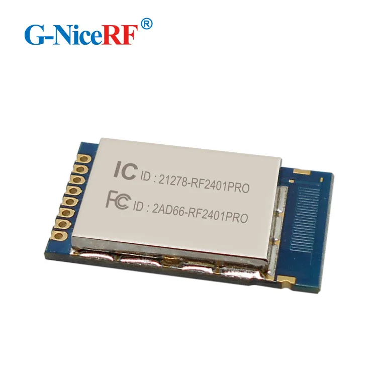 G-NiceRF RF2401PRO 2.4G FCC Approval 2.4G Wireless transceiver rf module 2.4ghz wireless audio transmitter module