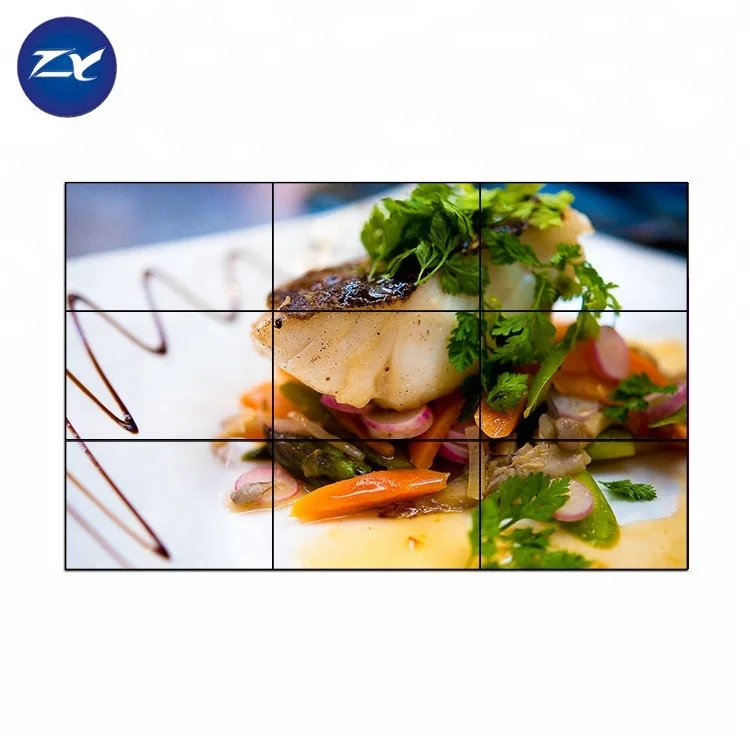 49 Inch samsung 4k screen 3x3 video wall mount lcd videowall controller