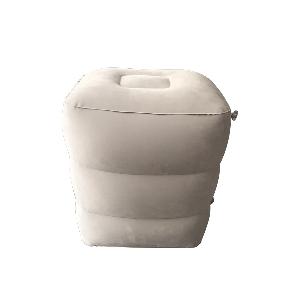 Надувная подушка для ног, подушка и подушка для шеи, набор для путешествий