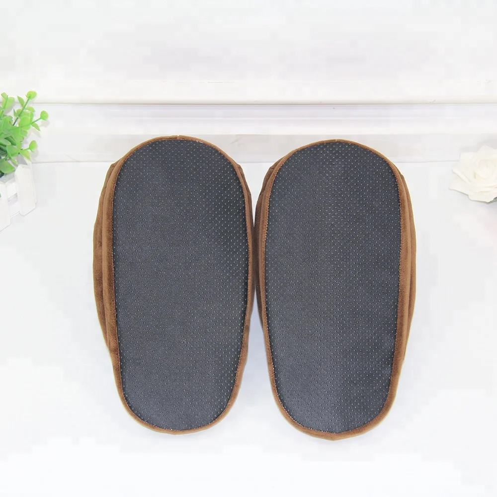 Monkey Anime Shape shoes Indoor slippers bedroom travel plush slippers