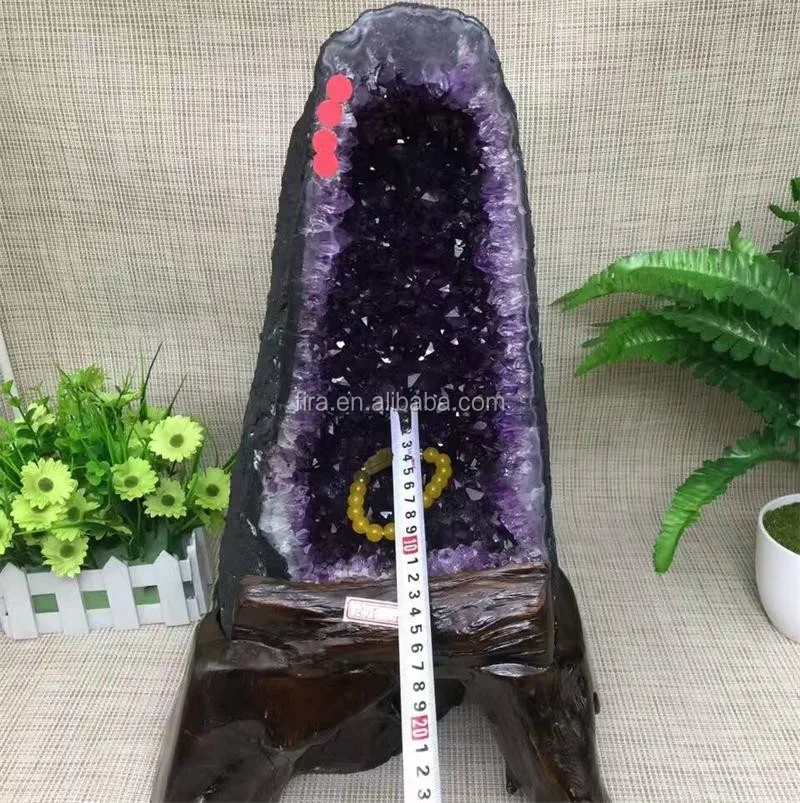 Wholesale very purple natural beautiful amethyst geodehome decoration large geode for sale