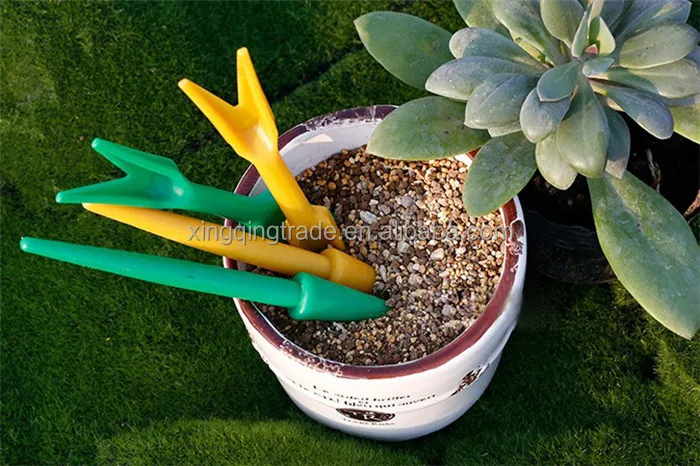 2pcs / set Transplanting Device Planters Dig Tool for Seedling Garden Nursery Trays