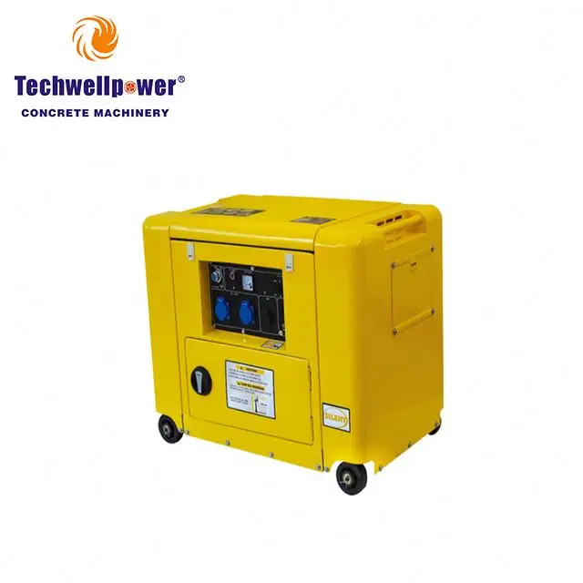 5kv small water cooled silent diesel generator with price