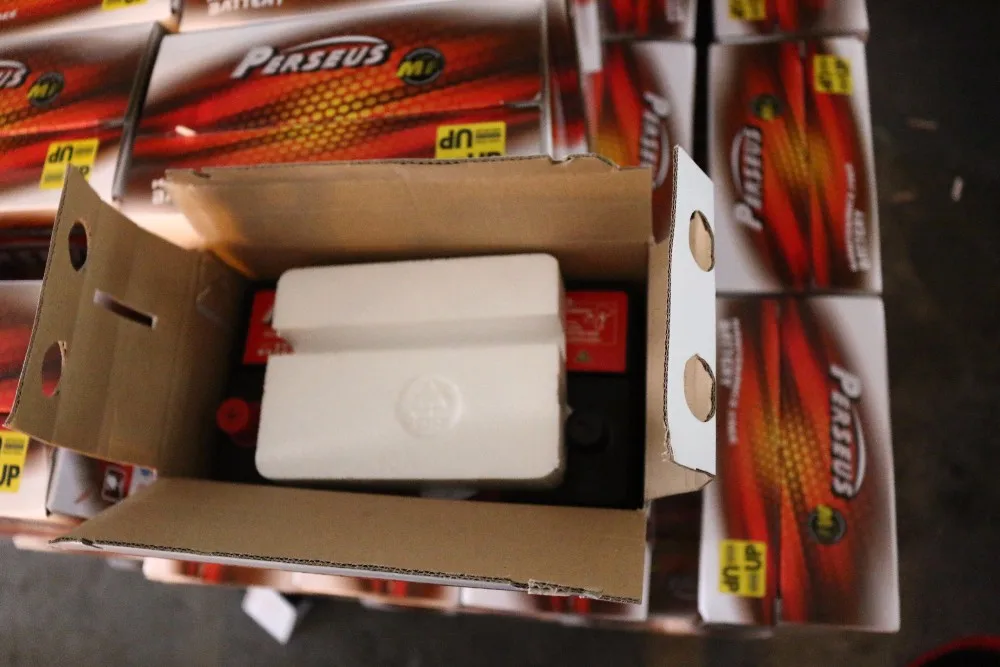 Lead acid car battery reconditioning DIN75 Perseus 12 v 75ah