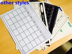 hot sale 2021 2022Monthly Weekly Reusable Fridge Meal Planner