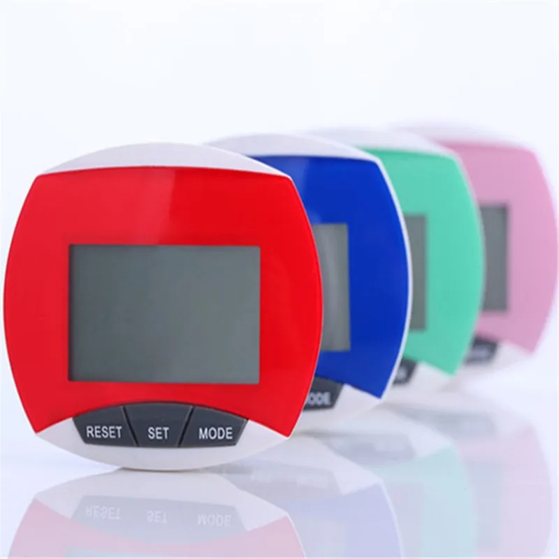 Smart Clip-On Walking 3D Pedometer OEM Wholesale Plastic Key Chains Promotion