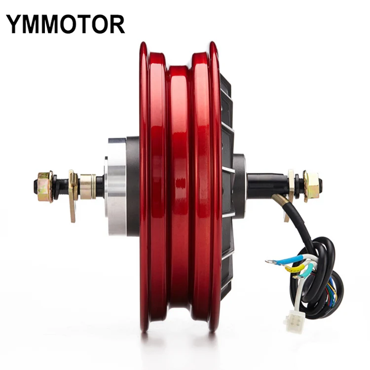 High Efficiency High Speed 10Inch 2000W Scooter Electric Wheel Hub Motor