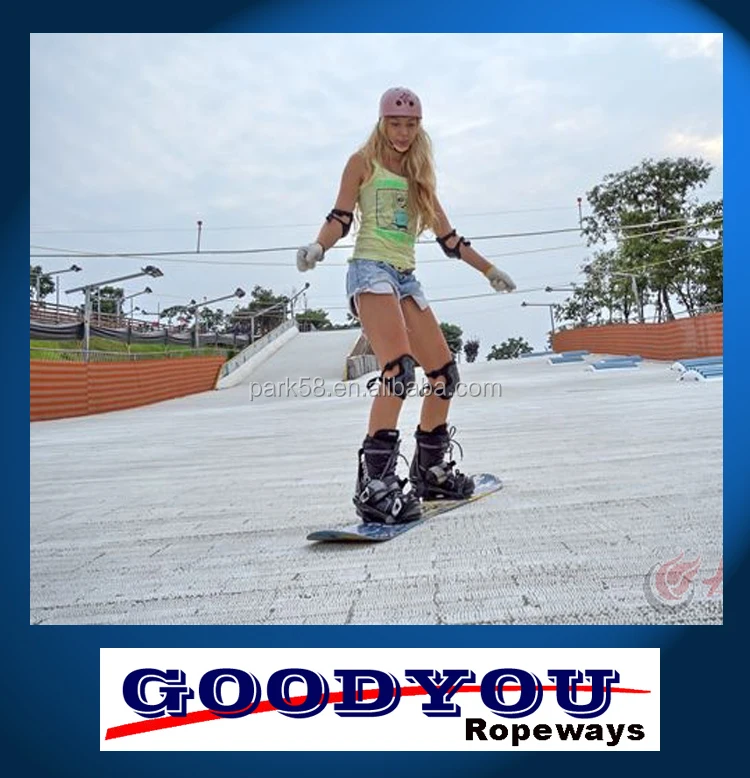 Exclusive patented The most emulation Dry ski slope snow carpet