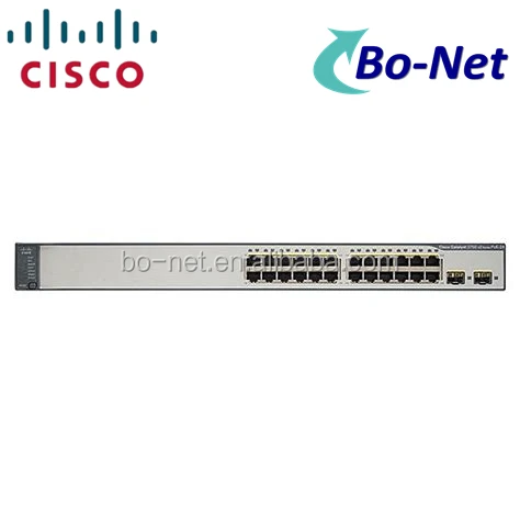Используется оригинальная горячий продавать и высокое качество Коммутатор Cisco Catalyst WS-C3750V2-24PS-S