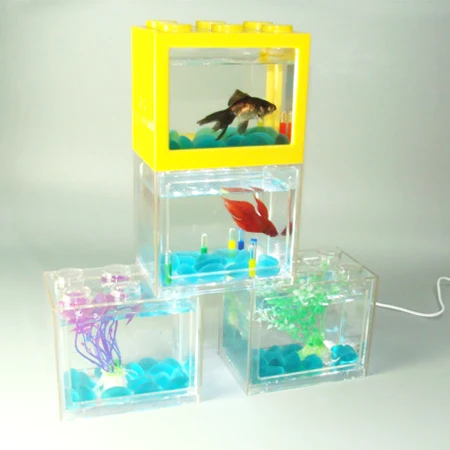 Mini acrylic aquarium fish tank