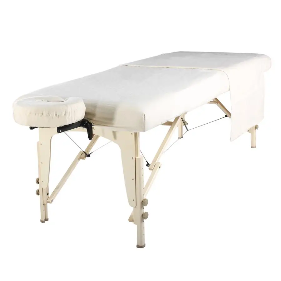 Высококачественный белый массажный стол, комплекты постельного белья, простыни (60767317319)