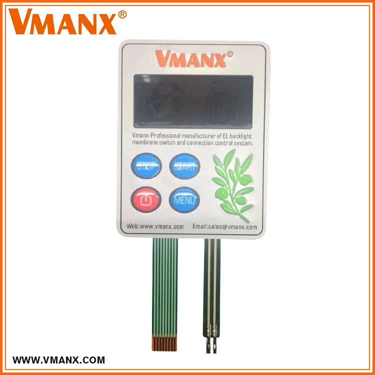 Высокое Качество Электронных Тиснение Поставка Фабрики EL Мембранный Переключатель