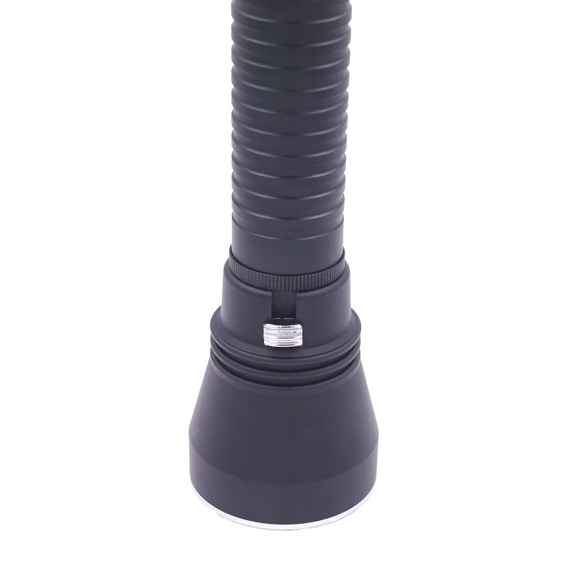 Professional XHP50 LED Aluminum Alloy 26650 Tactical Flashlight Waterproof Portable Diving Camping Light with IP68 Rating