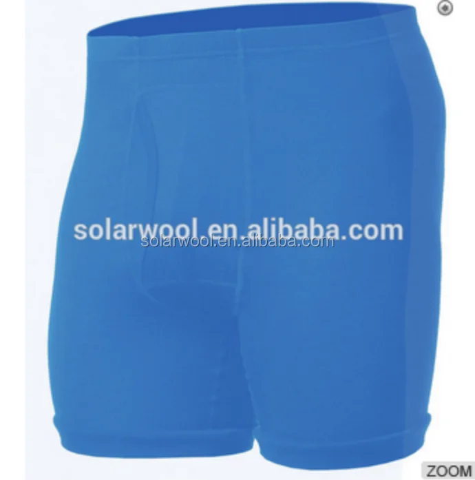 Мужские вязаные шерстяные боксеры