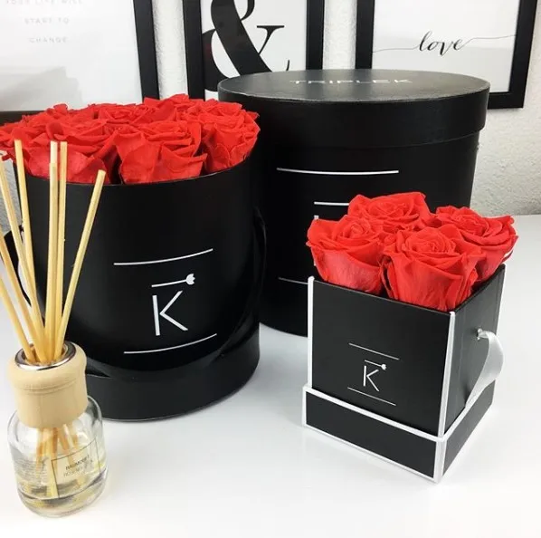  Various Shaped Paper Custom flower gift box