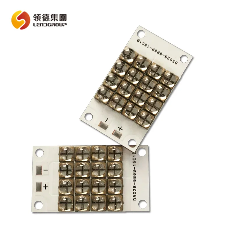 High quality uv copper board smd 6868 led module curing offset machine 200w 365nm 385nm 395nm 405nm 420nm